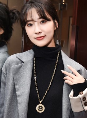 厂家直销韩版毛衣链m新款时尚跨境秋冬长款新款女气质百搭衣服配