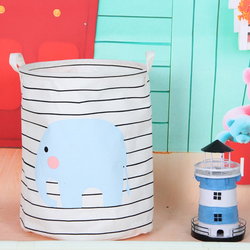 脏衣篮厂家ZAKKA棉麻布艺脏衣B杂物收纳桶可折叠家用收纳篮脏衣篓