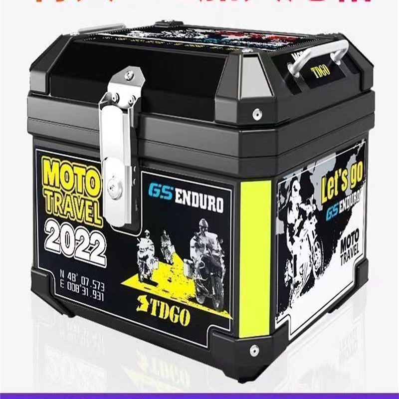 电动车后尾箱铝合金36L通用G雅迪新国标小牛摩托后尾箱