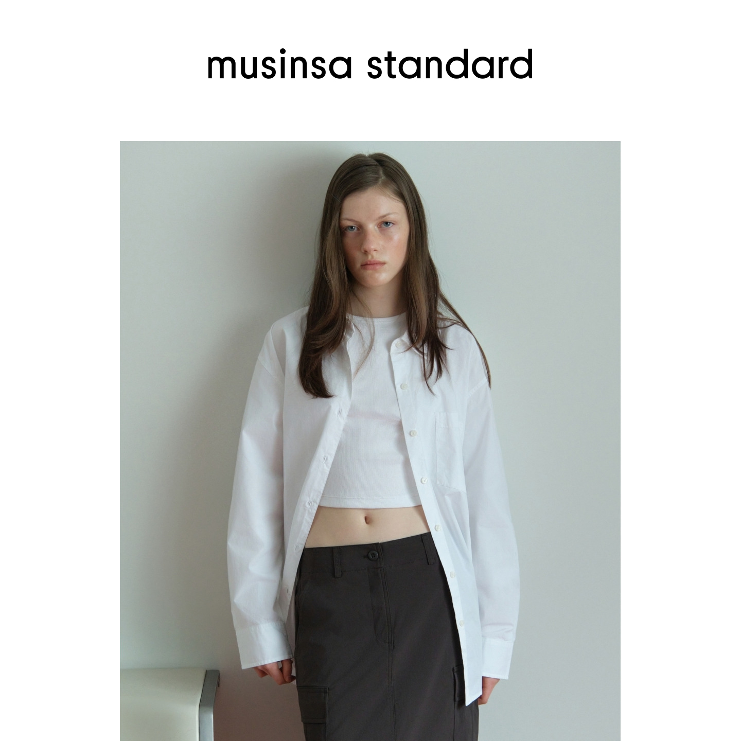 女士秋季oversize慵懒风衬衫显瘦