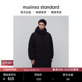 棉服派克musinsa 韩国25秋冬男士 蓬松长款 时尚 standard 大码