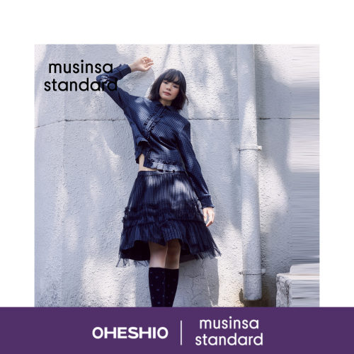 OHESHIO联名限定系列韩国26新品女士格纹半身裙MUSINSA  STANDARD