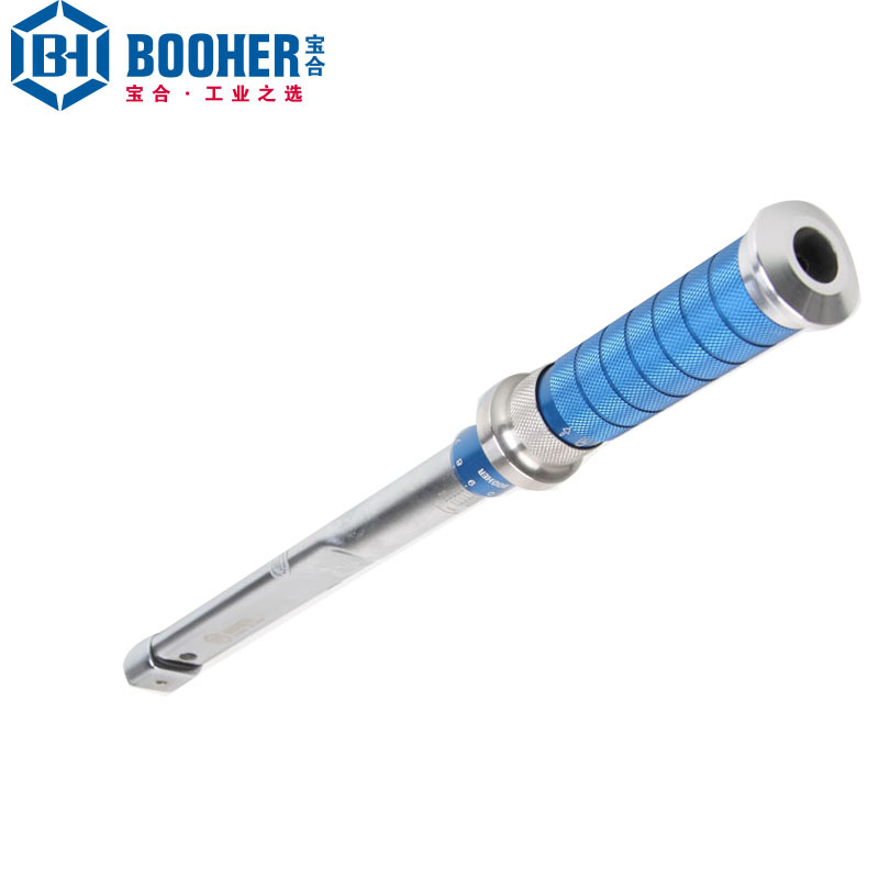 Booher宝合 预置式扭矩扳手9x12MM凹方头可换头扭力工具汽修扳手