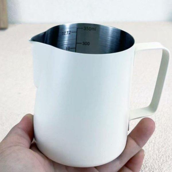 304厚不锈钢拉花杯意式咖啡拉花奶缸奶泡杯专业尖嘴奶泡壶带刻度,餐饮具,拉花缸/拉花杯/打奶缸,淘宝优惠券,粉丝福利购,淘宝优惠卷