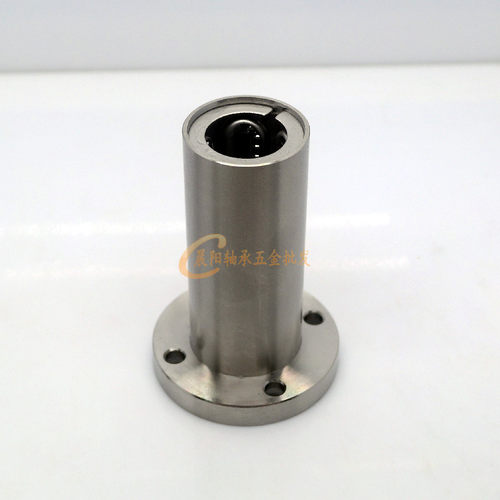 304不锈钢直线加长圆法兰轴承LMF8u 10 12 13 16 20 25 30 35 40L