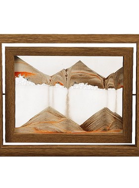 创意流沙画解压摆件客厅桌面玄关电视柜书架办公桌高级感艺术品