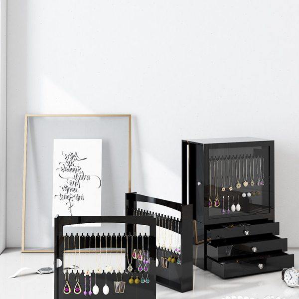 高级感大容量首饰抽屉式多层收纳盒2023新款高档亚克力网红整理盒,收纳整理,首饰盒,淘宝优惠券,粉丝福利购,淘宝优惠卷