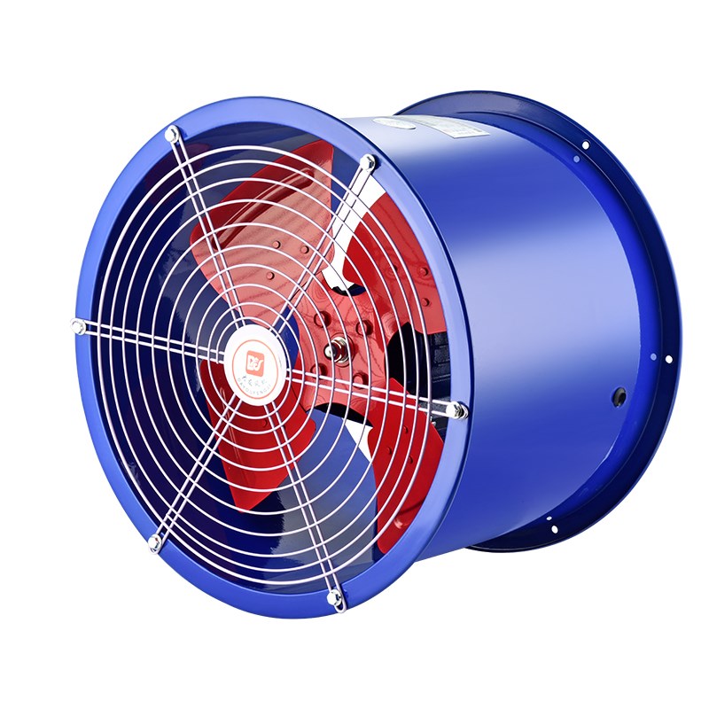 SF低噪轴流风机管道式鼓风机220V工业排风换气扇380V固定支架强力