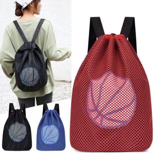 篮球袋球袋学生便携小学生篮球包儿童放的袋子双背单肩训练运动包