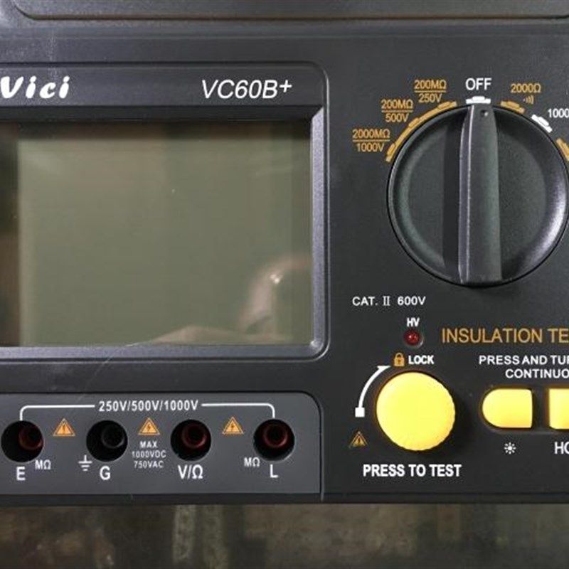 维希仪器高精度数显绝缘电阻测试仪VC60B+数字Z摇表兆欧表