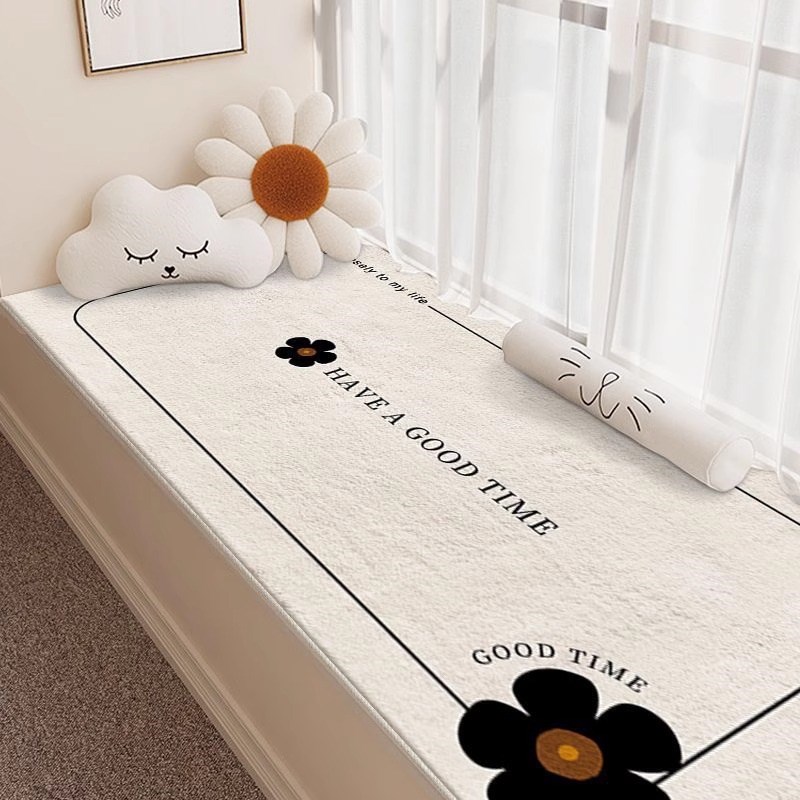 飘窗垫阳台垫高级感l卧室窗台垫2024新款房间装饰防滑坐垫客厅地