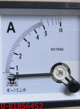 65T666 指针交流电流表65T666-5A 10A 15A 20A 30A 50A 75A 100A