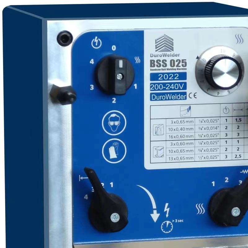 Semi-automatic Flash welding Machine 6.Bandsaw Butt welder