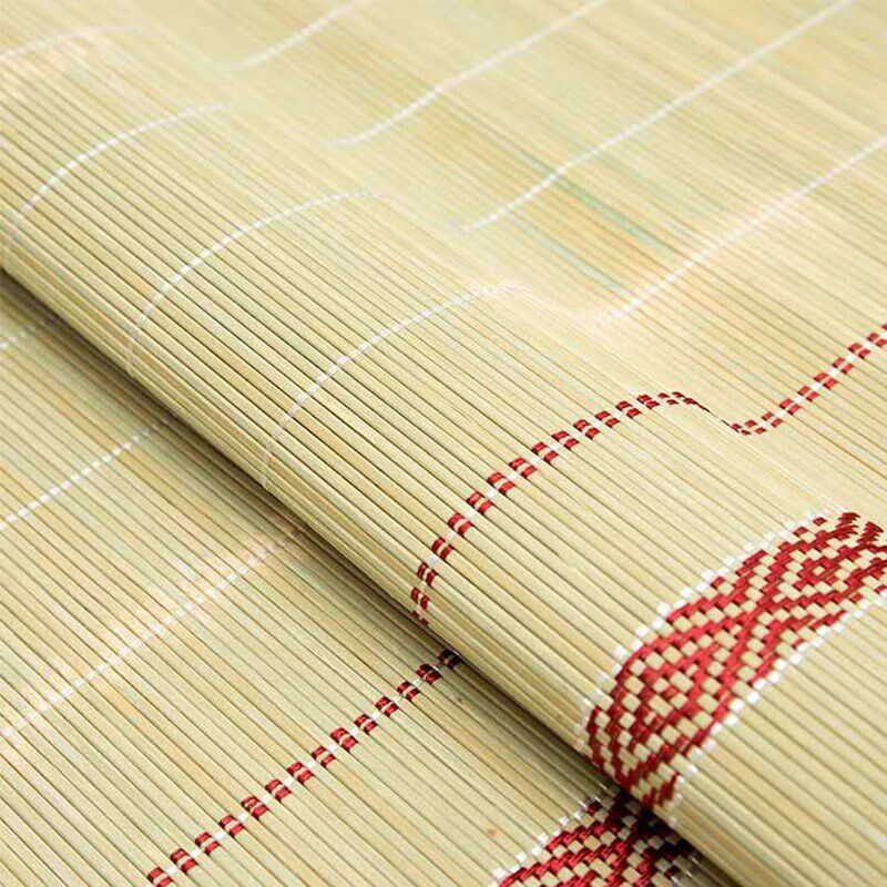 富通竹席头层竹青凉席夏天家用老式席子1.5双人床1.8/1.2/0.9夏季