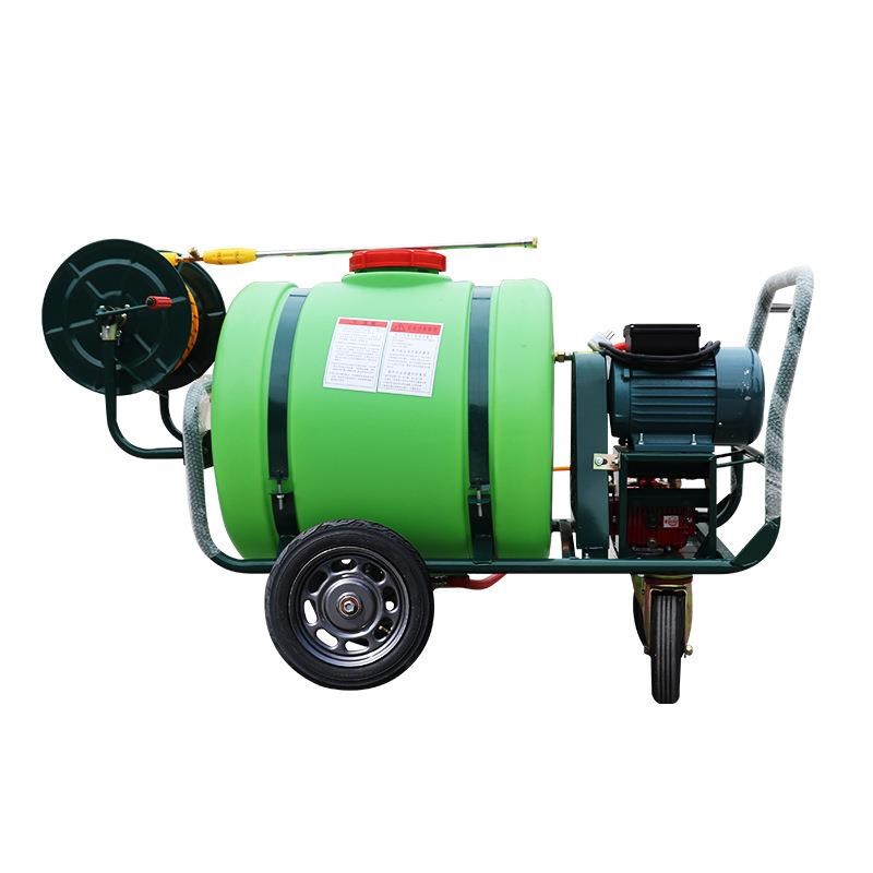 220V推车式手推打药机160升电动充电高压农用电动消毒喷雾器打药