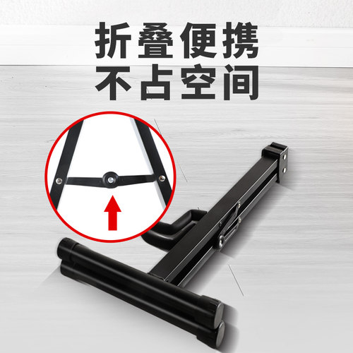 吉他架立式A架落地尤克里里放置架可折叠便携电吉他小提琴支架