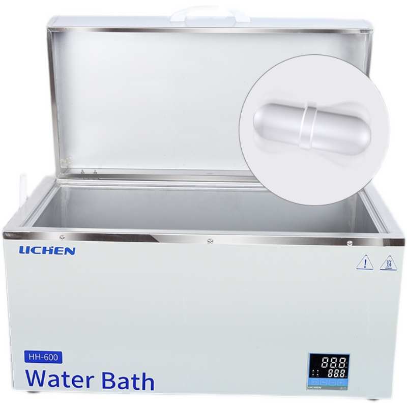 力辰电热数显恒温水浴锅HH-2单双四六八孔实验室水箱水浴箱油浴锅