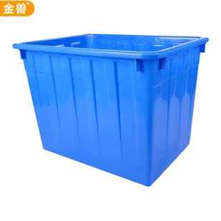金兽400L塑料水箱外径965 665mm长方形塑料水箱水产箱塑料胶 745