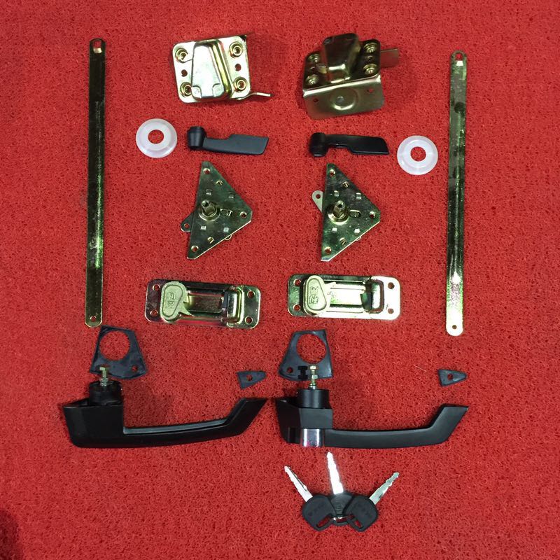 原厂钦机福达福星两缸车 小四缸车门锁套件(不含螺丝)