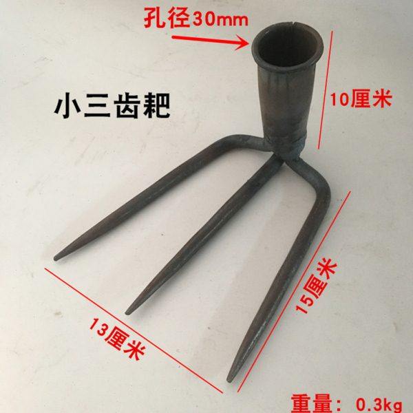 包邮小锄头挖野菜种花除草锄钉耙子二齿农具农用撅头工具种菜锄镐,农机/农具/农膜,锄头,淘宝优惠券,粉丝福利购,淘宝优惠卷