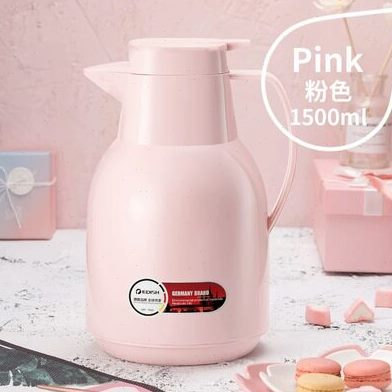 德国EDISH保温壶 全球鹰 松立热水瓶 壹滴水保温壶 玻璃内胆暖瓶