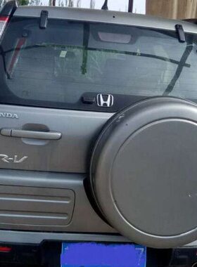 03-06CRV备胎罩 思威DHW6462拉链款塑料轮胎罩