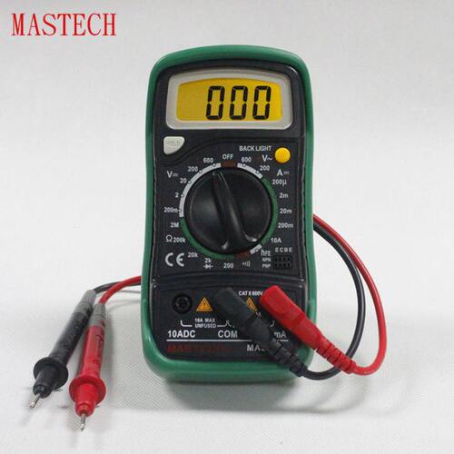 华仪MASTECH MS830L  MAS830L迷你学生家用维修数字万用表