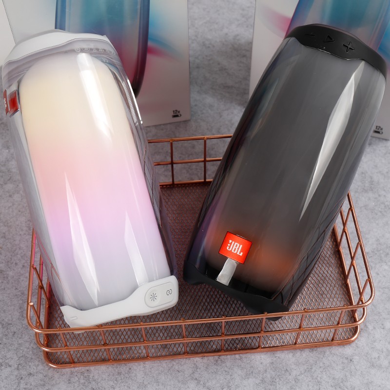 JBL PULSE4炫彩光效蓝牙音箱无线户外便携防水低U音音响音乐脉动4