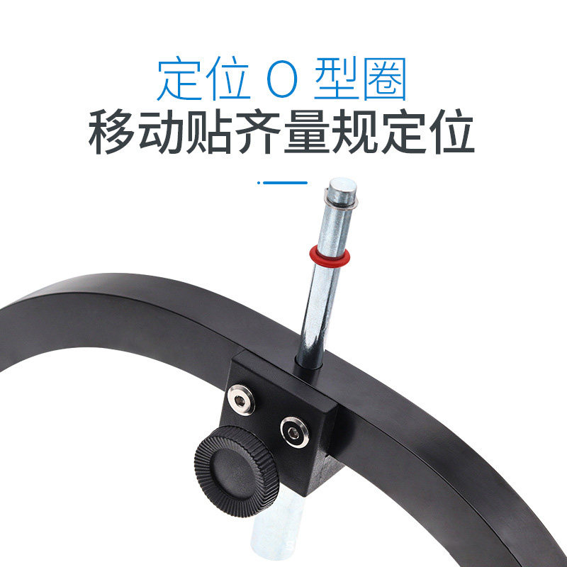 GENIER自行车正心弓 轮组校正工具 轮圈中心规弓形尺平圈规