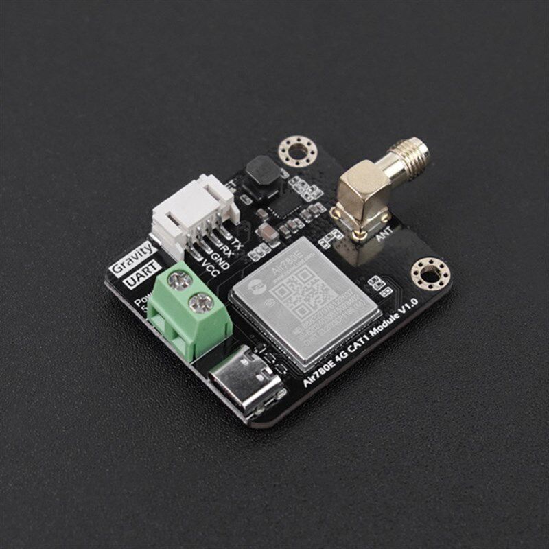 DFRobot Gravity:  Air780E 4G CAT1通讯模组