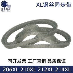 212XL 210XL 214XL梯齿形PU环型闭口皮带 206XL 聚氨酯钢丝同步带