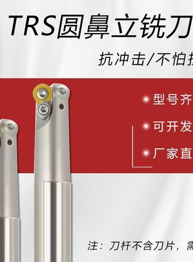 TRS数控圆鼻铣刀杆抗震加硬铣刀杆TRS C12-4R12x130 C32-5R40x250