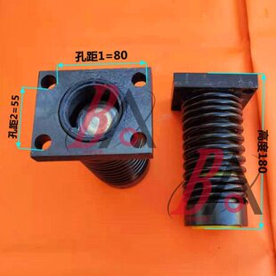 16x2500剪板机压料缸压脚孔距55x80高度180 剪板机压脚弹簧总成