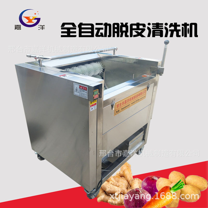 厂家自销土豆去皮清洗机  不锈钢红薯地瓜毛辊清洗机  洋芋清洗机