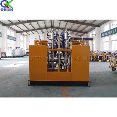 双缸双泵全自动冷漆标线机 车载式划线机 Road marking machine