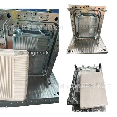 Custom ABS PC Luggage Mould, Plastic Suitcase Shell Mould
