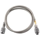 柯曼户外炉具延长管连接卡式 炉野营扁气炉加长管丙烷长气瓶转接头