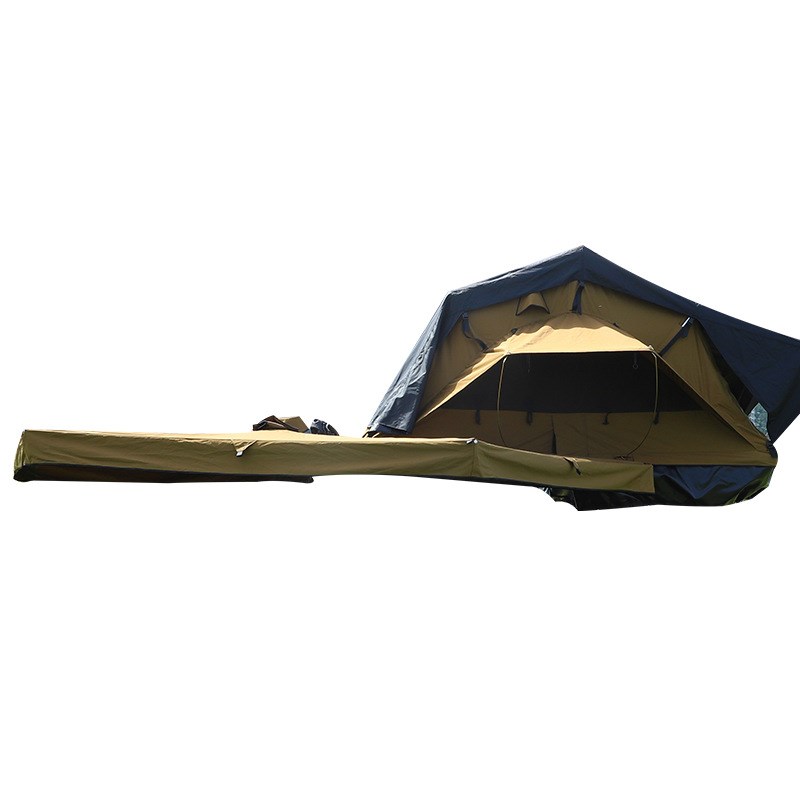 直供车顶全铝无骨270度扇形帐篷户外自驾游车边防雨篷遮阳篷