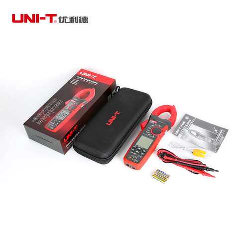 优利德UT206B/UT207B/UT208B交直流钳形万用表 1000A浪涌电流钳表