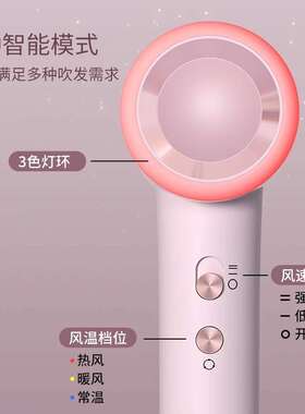 新款家用负离子高速吹风机水离子护发速干大风力不伤发静音迷你吹