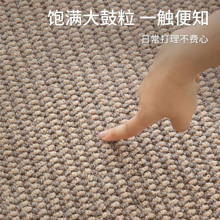 剑麻地毯客厅2024新款卧室床边复古风摄影棚拍照地垫大面积全铺