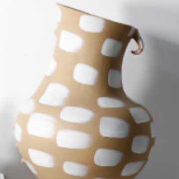 现代简约创意树脂异形花瓶花器摆件民宿酒店桌面电视柜软装饰品