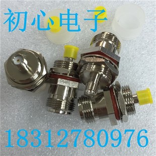 N母头转SMA母头带防水圈螺母垫片 KKY AP设备外壳固定 SMA 纯铜N