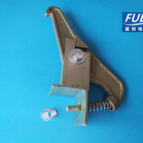 施工升降机配件 施工电梯配件 门刀 京龙外围栏门锁总成 带弹簧