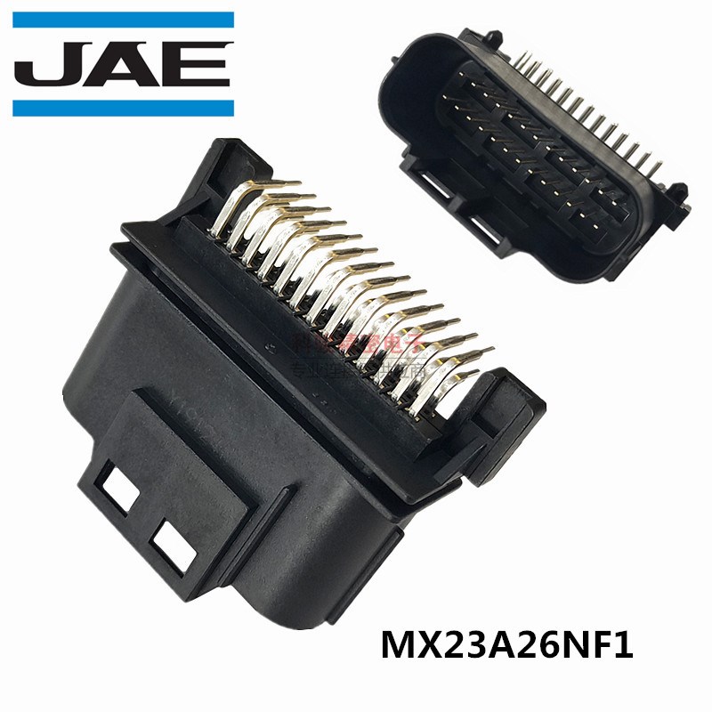 JAE原装MX23A26NF1汽车防水接插件 26P弯针插座 2024+现货