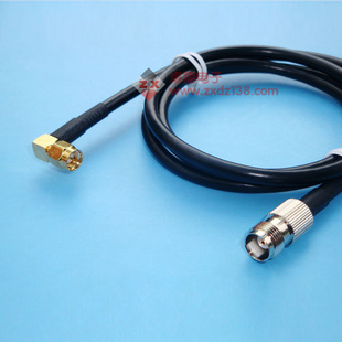 KJW连接线50欧姆 SMA TNC母头转SMA公头射频RF同轴信号线50 3TNC