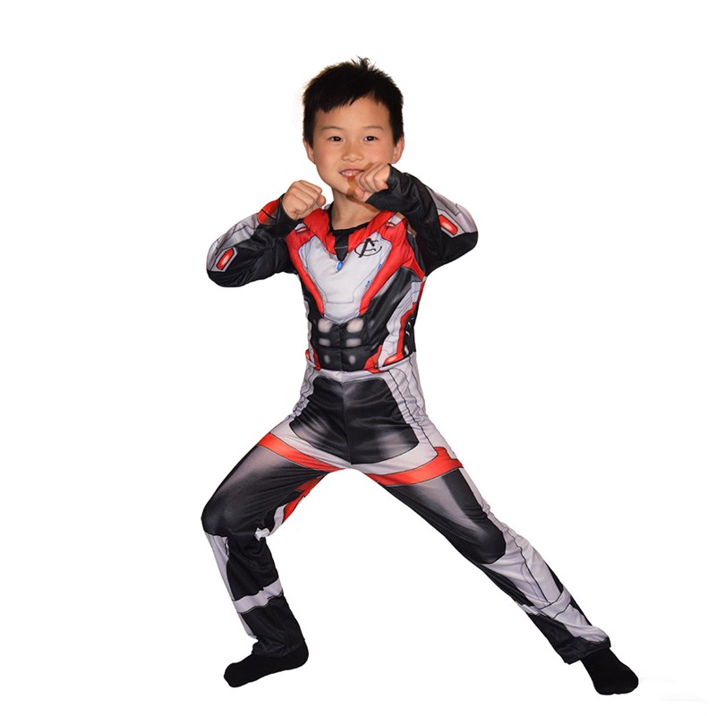 万圣节儿童主题舞j会表演服cosplay肌肉连体服量子战衣服装