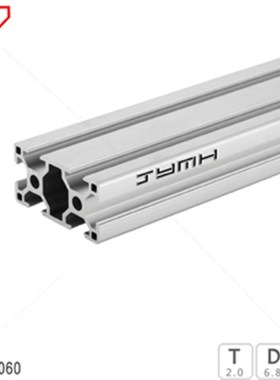 促销欧标工业铝型材3060可定做加工铝合金型材铝合金方管框架型材