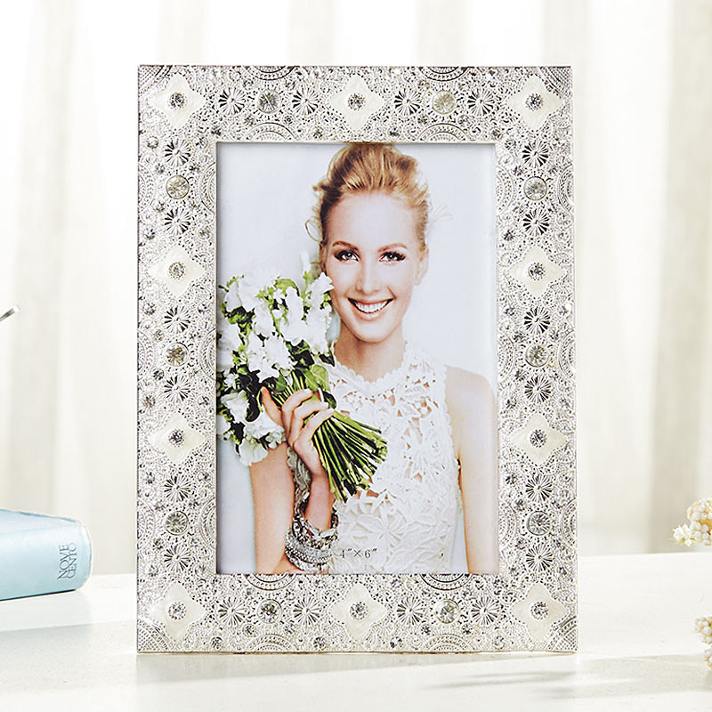 奢华欧式相框摆台6寸7寸10寸七寸婚纱照照片框桌摆相架 结婚礼物