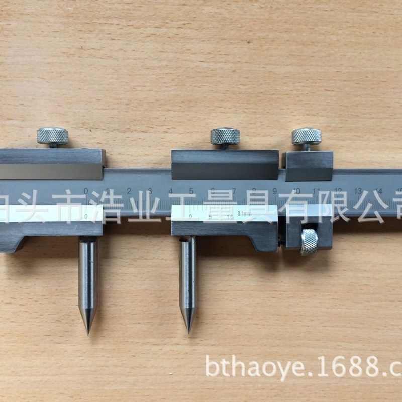 双针划线尺0-300 圆规划线游标尺0-500 中心距尺0-1000,标准件/零部件/工业耗材,输送带/传送带,淘宝优惠券,粉丝福利购,淘宝优惠卷
